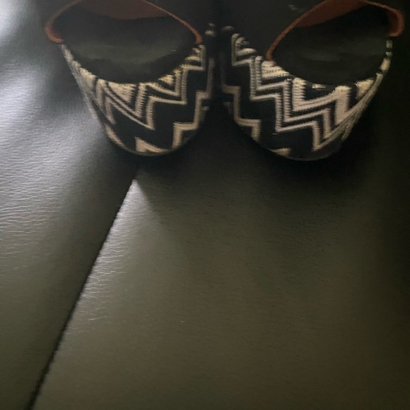 Castaner X Missoni Leather Jute Chevron Designer Platform Ankle Strap Sandals 39 - Picture 10 of 10